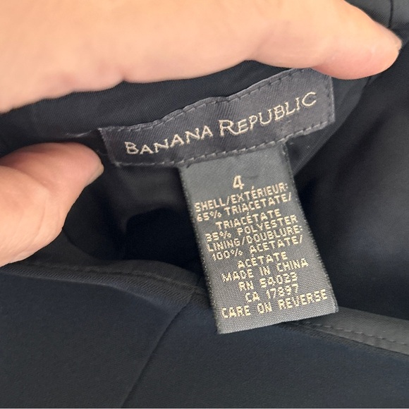 Banana Republic Halter Skort Romper Women’s 4 Black Party Dressy Date Classy - Picture 9 of 10